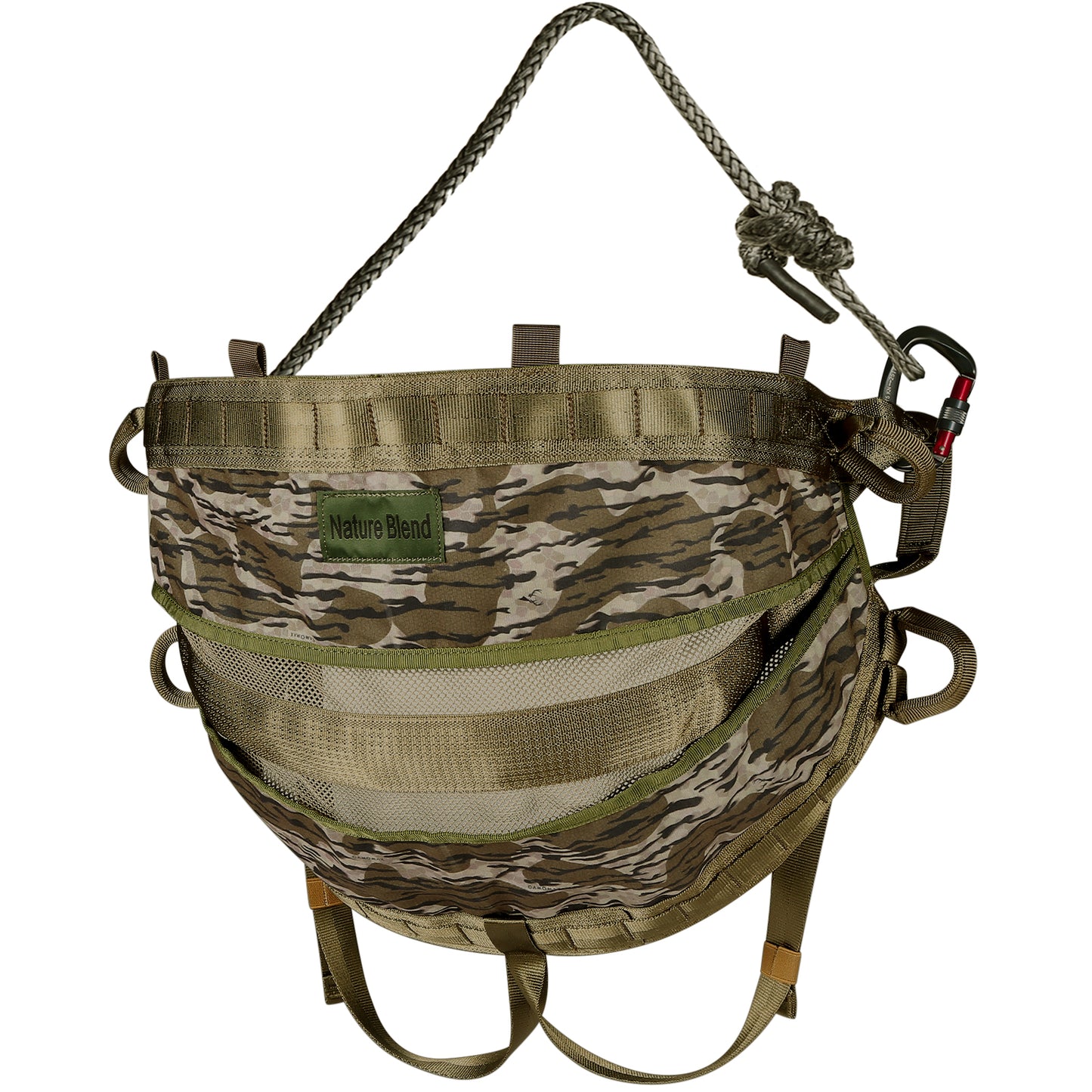 UIIHUNT Hunting Saddle, The Gen 2 Saddle Hunting, Ultra Comfortable Large Padded Seat, Lightweight Tree Saddle Accessories, Packable Tree Climbing Saddle, Includes Adjustable Bridge