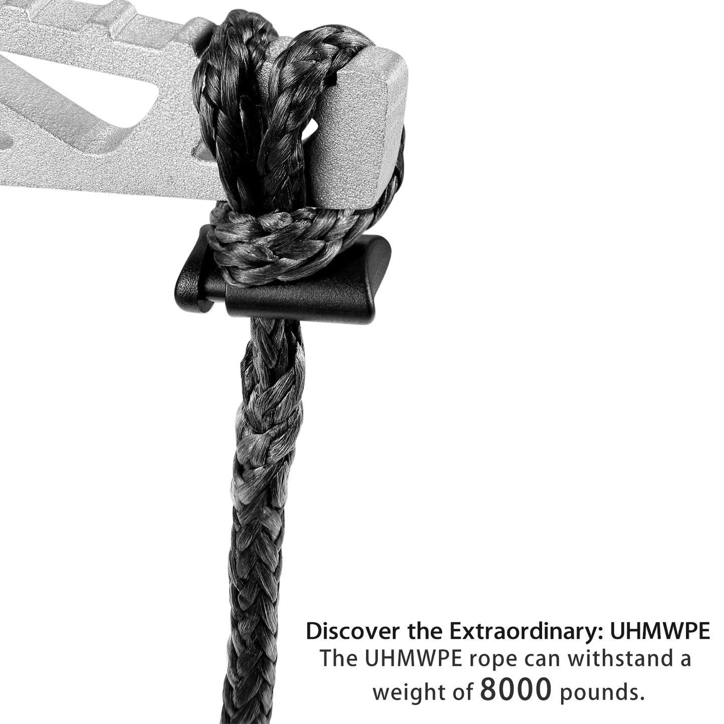 UIIHUNT Climbing Stick Aider for Hunting: Daisy Chain Single Step Aider for Climbing Stick, Lightweight Climbing Aiders Rope Ladder Tree Step, Climbing Sticks & Saddle Hunting Accessories