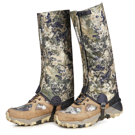 UIIHUNT Hunting Gaiters Leg Gaiters: High-Performance Hunting Boot Gaiters, Waterproof Hiking Gaiters with Upgraded Rubber