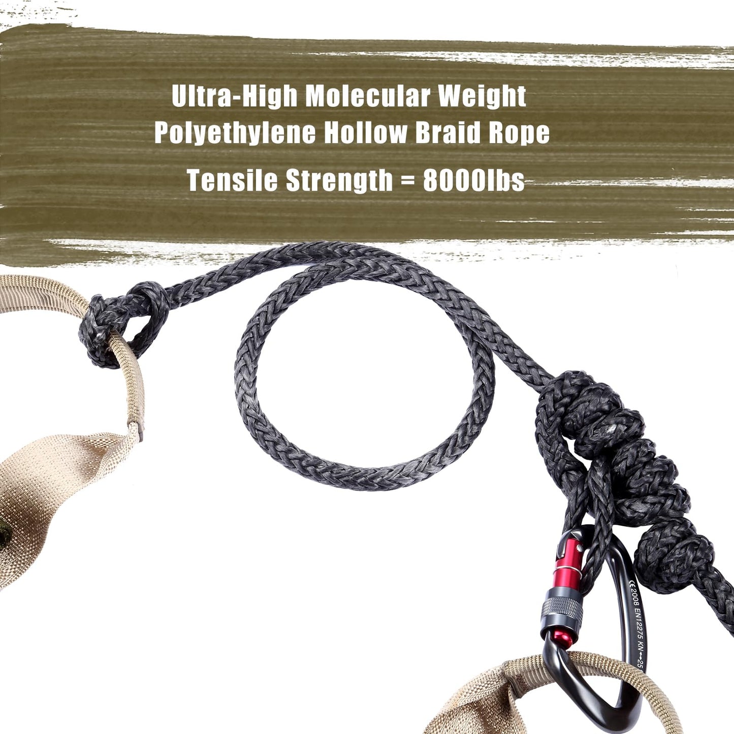 35 Inchs Saddle Hunting Bridge Rope