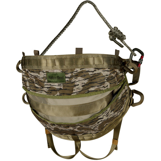 UIIHUNT Hunting Saddle, The Gen 2 Saddle Hunting, Ultra Comfortable Large Padded Seat, Lightweight Tree Saddle Accessories, Packable Tree Climbing Saddle, Includes Adjustable Bridge