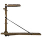 UIIHUNT Hang On Tree Stands, Cast Aluminum Lock On Tree Stand for Deer Hunting, 11.4 lb Lightweight Hang-On Treestand with 27.8" x 17.8" Platform, Portable Saddle and Bow Hunting Stand