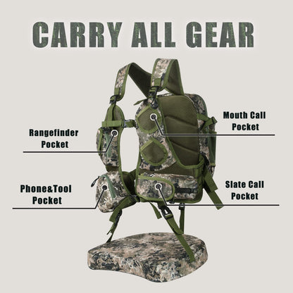 UIIHUNT Turkey Vest with Seat
