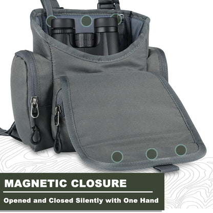 UIIHUNT Binocular Harness Chest Pack