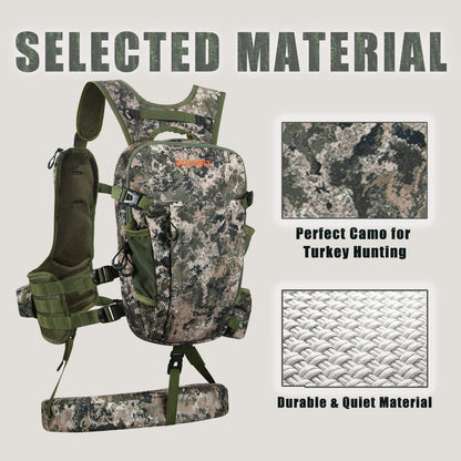 UIIHUNT Turkey Vest with Seat