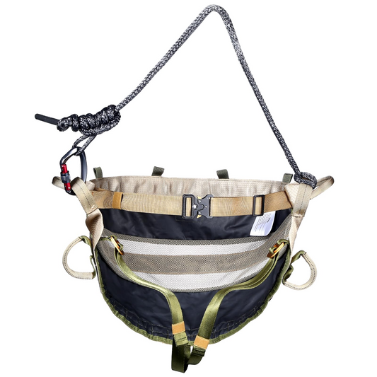 Full Mobile Saddle Hunting System - 16'*12' Saddle Platform, The Gen 2 Hunting Saddle, 4 Pack of Tree Climbing Sticks, 96 Inches Lineman's Rope,Tether,Saddles are shipped randomly