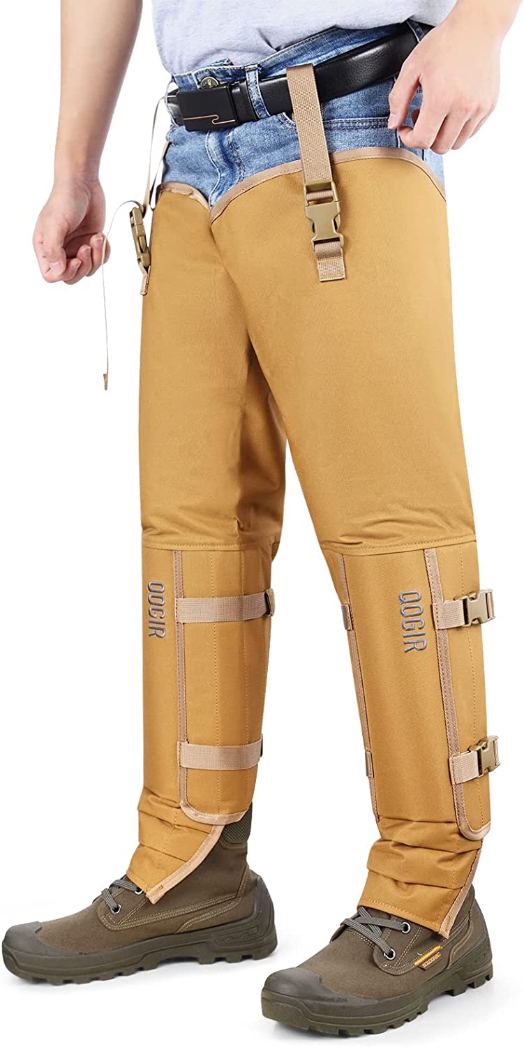 QOGIR Snake Gaiter Chaps for Hunting