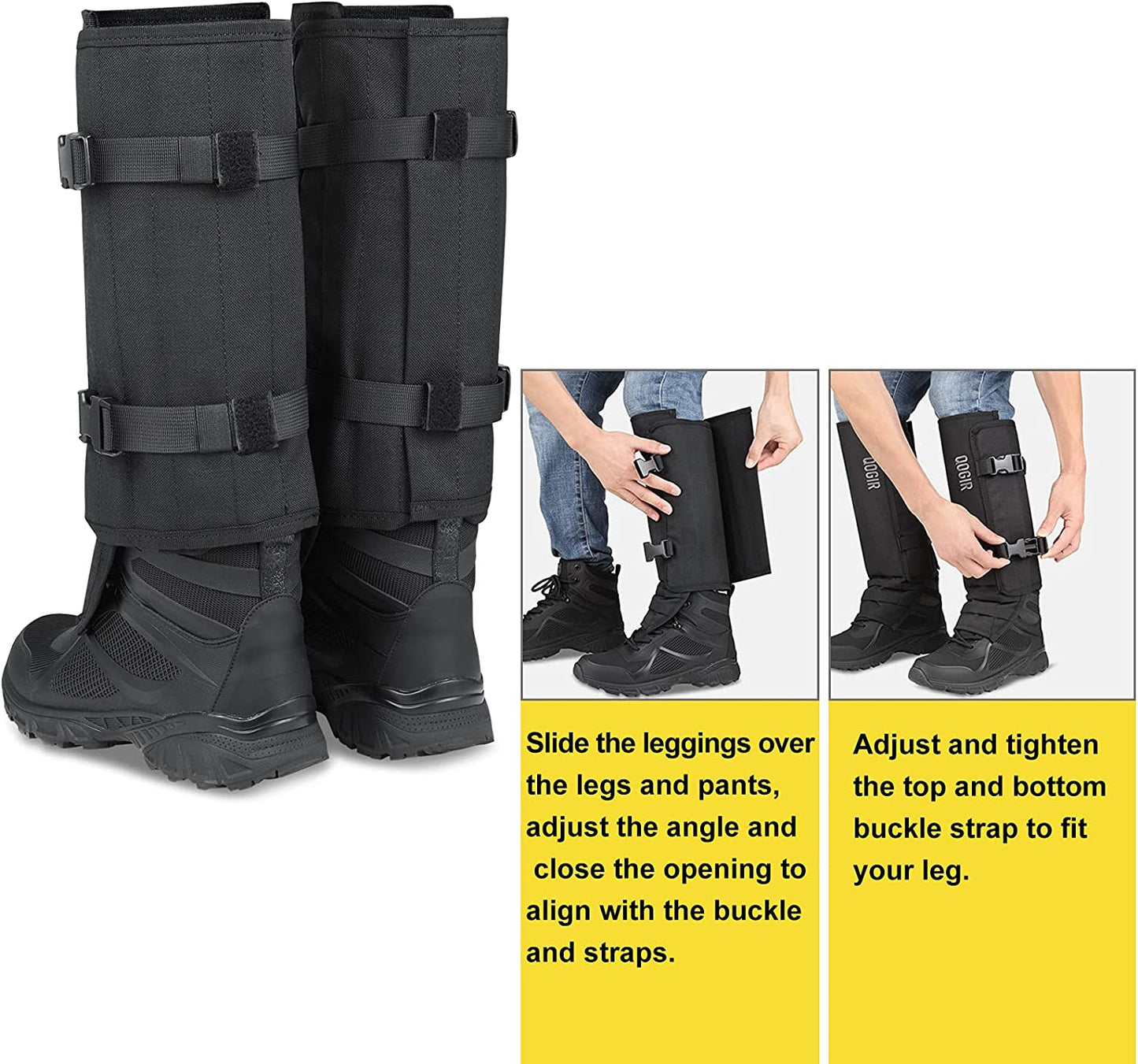 QOGIR Snake Gaiters