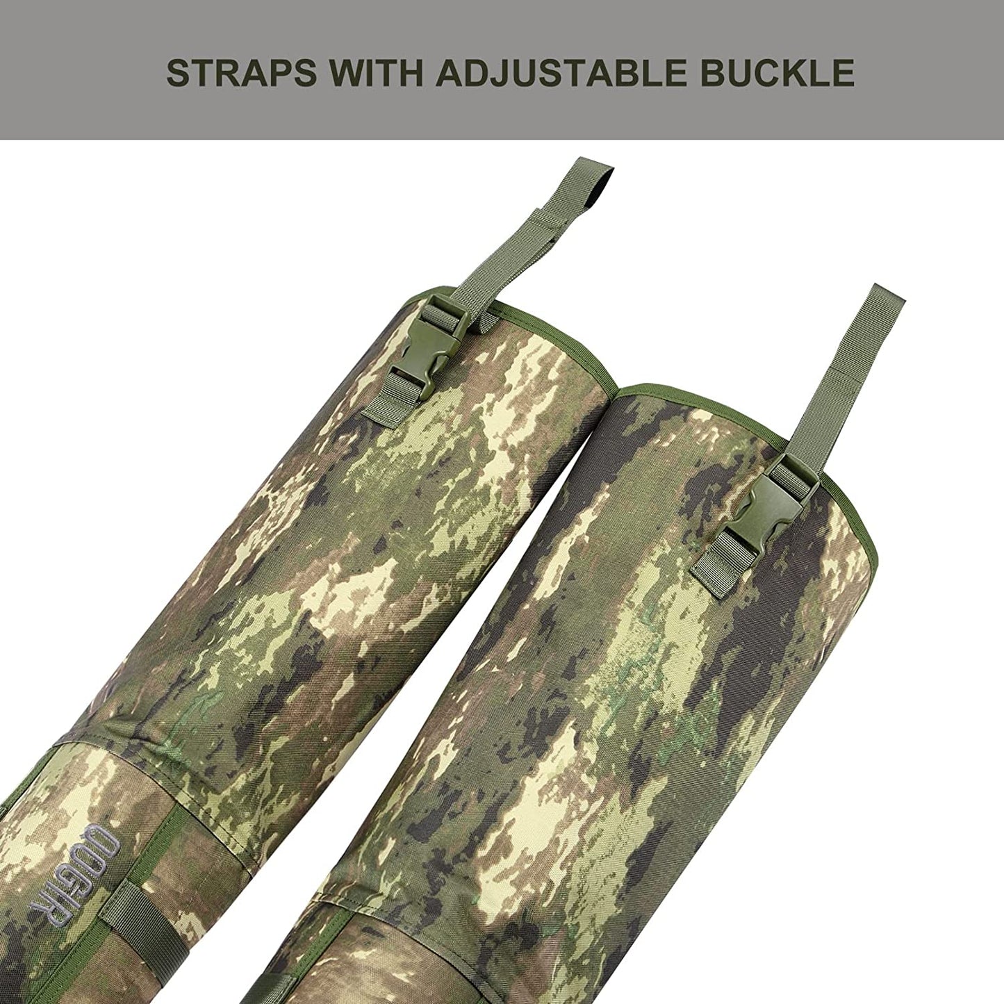 QOGIR Snake Guard Protection Chaps Camo