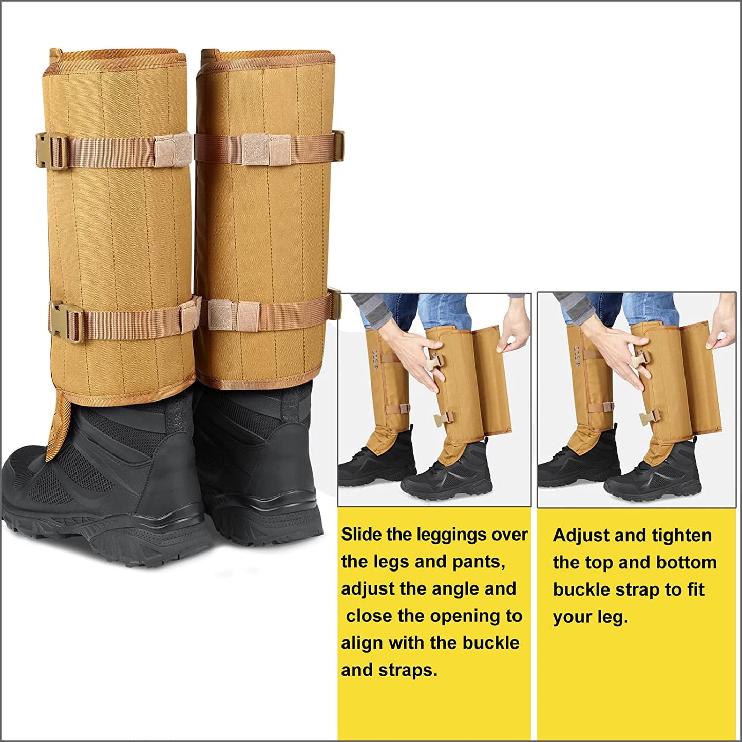 QOGIR Snake Gaiters