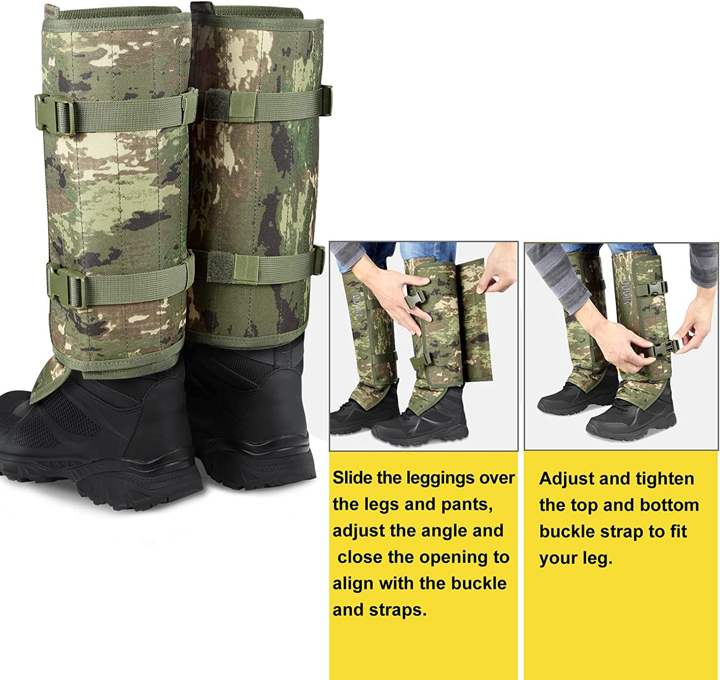 QOGIR Snake Gaiters