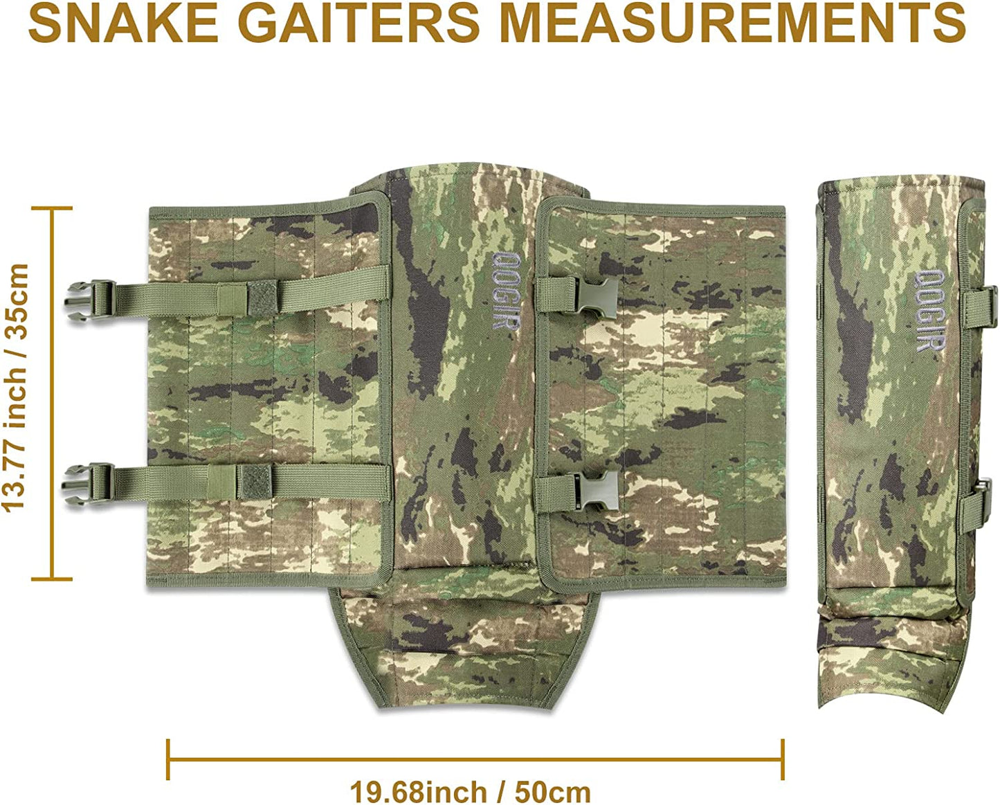 QOGIR Snake Gaiters